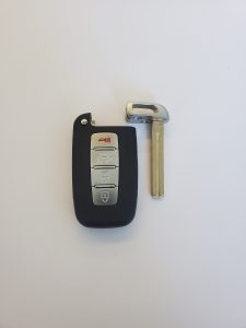 Remote key fob for a Kia Borrego