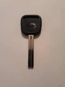 Non-transponder key for a Lexus ES250 