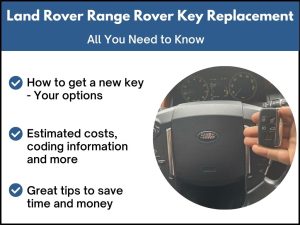 Land Rover Range Rover key replacement - All you need to know