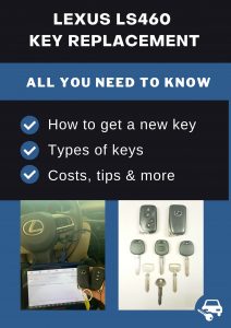 Lexus LS460 key replacement - All you need to know