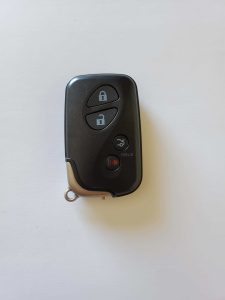 Remote key fob for a Lexus IS350