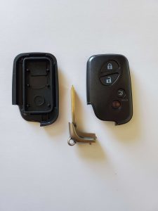 Lexus GS350 remote key fob battery replacement information