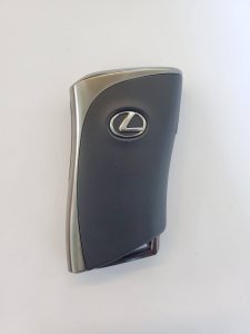 Remote key fob for a Lexus LX600 (back side)