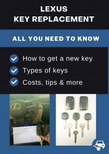 Lexus key replacement - All you need to know