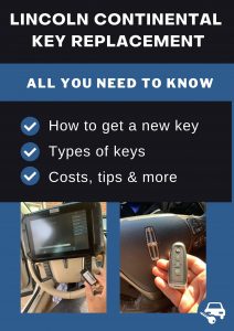 Lincoln Continental key replacement - All you need to know