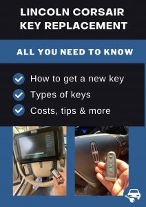Lincoln Corsair key replacement - All you need to know