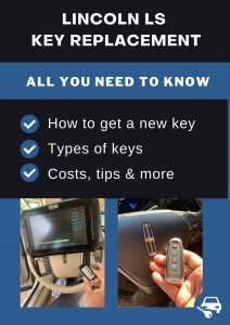 Lincoln LS key replacement - All you need to know