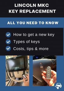 Lincoln MKC key replacement - All you need to know