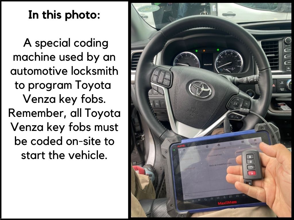 Toyota Venza Key Replacement What To Do, Options, Costs & More