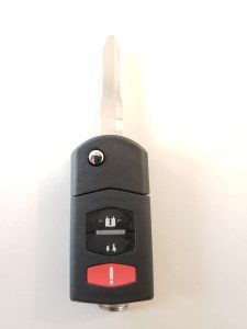 Transponder key and keyless entry - Mazda