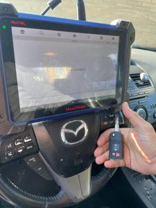 Transponder Mazda key - Must be coded first