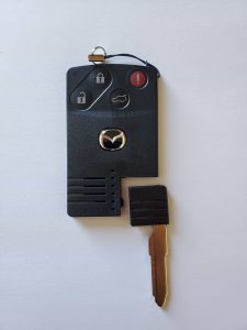 2007, 2008, 2009 Mazda CX-9 remote key fob replacement (BGBX1T458SKE11A01)