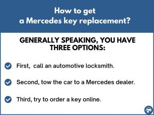 How to get a Mercedes key replacement