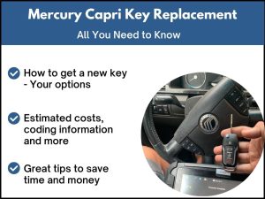 Mercury Capri key replacement - All you need to know