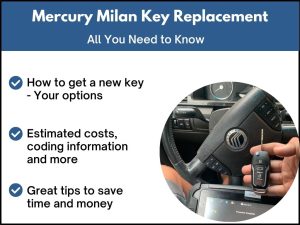 Mercury Milan key replacement - All you need to know