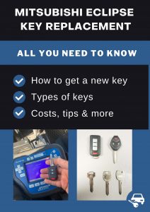 Mitsubishi Eclipse key replacement - All you need to know