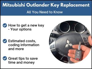 Mitsubishi Outlander key replacement - All you need to know