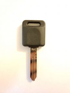 Nissan transponder chip car key (NI04T)