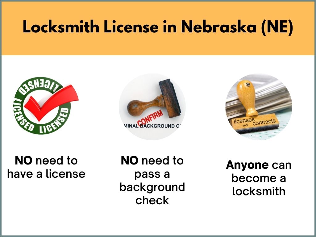 Nebraska locksmith license information