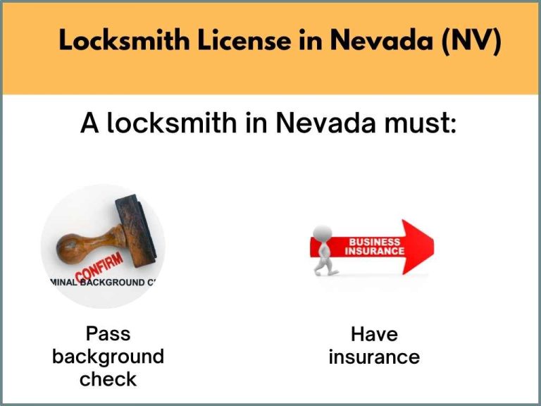 Nevada locksmith license information