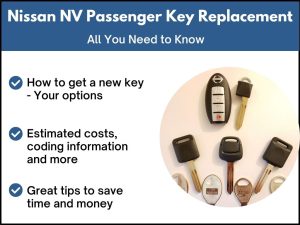 Nissan NV Passenger key replacement - All you need to know