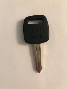 1999 Nissan Maxima transponder key replacement (NSN11T2)