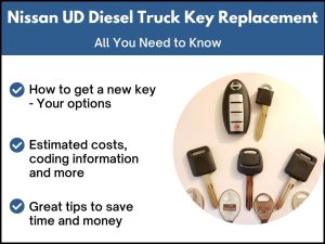 Nissan UD Diesel Truck key replacement - All you need to know