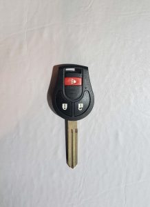 Transponder high security key for a Nissan NV 200