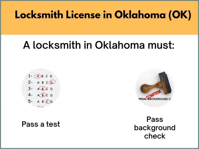 Oklahoma locksmith license information