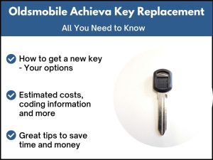 Oldsmobile Achieva key replacement - All you need to know