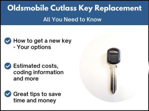 Oldsmobile Cutlass key replacement - All you need to know