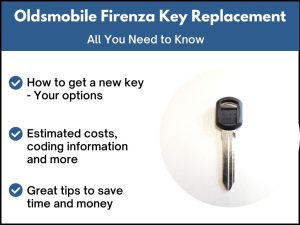 Oldsmobile Firenza key replacement - All you need to know