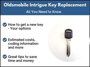 Oldsmobile Intrigue key replacement - All you need to know