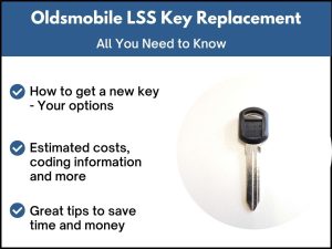 Oldsmobile LSS key replacement - All you need to know