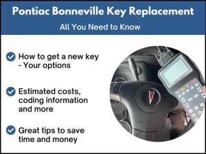 Pontiac Bonneville key replacement - All you need to know
