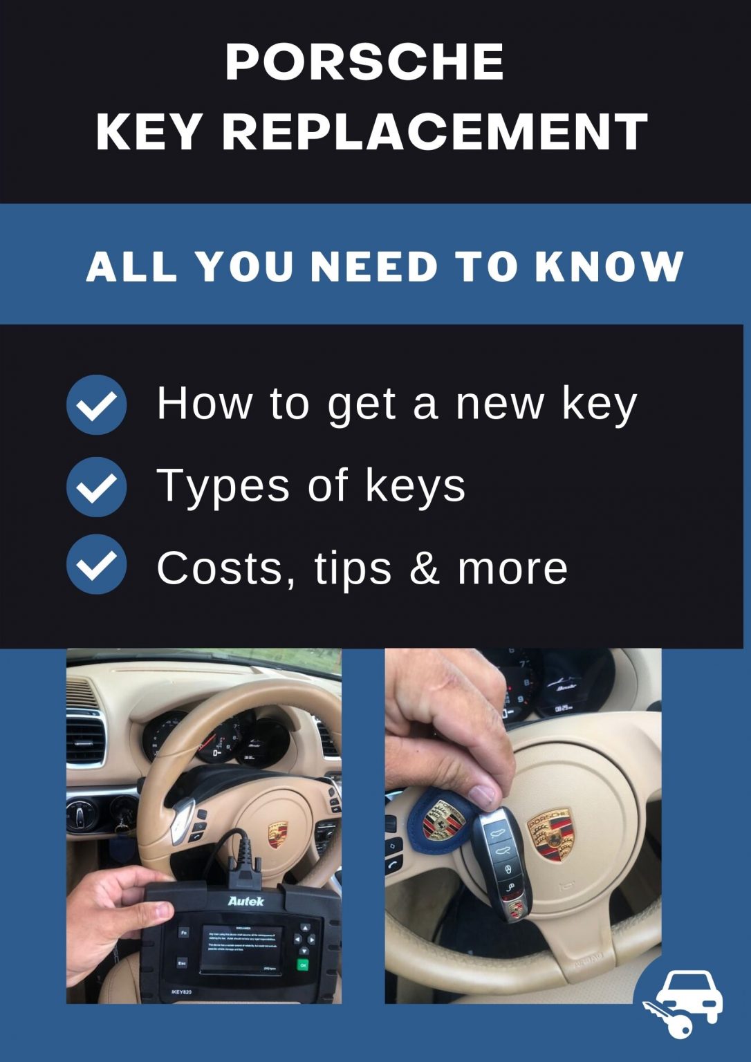 Porsche Car Keys Replacement - All The Information You Need To Know