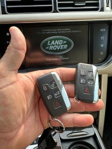 All Range Rover key fobs must be programmed with a special machine