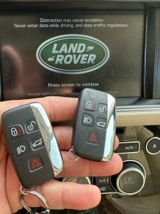 Land Rover Range Rover key fobs are more expensive to replace than transponder keys