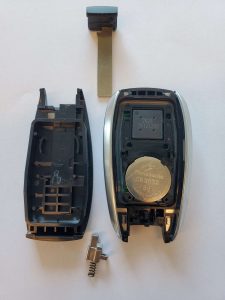 Subaru WRX key fob replacement - Emergency key and battery
