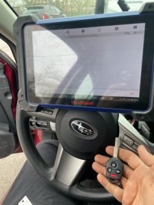 Coding machine for Subaru car keys