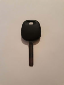 Transponder chip key for a Lexus RX300