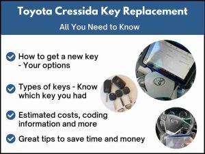 Toyota Cressida key replacement - All you need to know