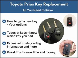 Toyota Prius key replacement - All you need to know