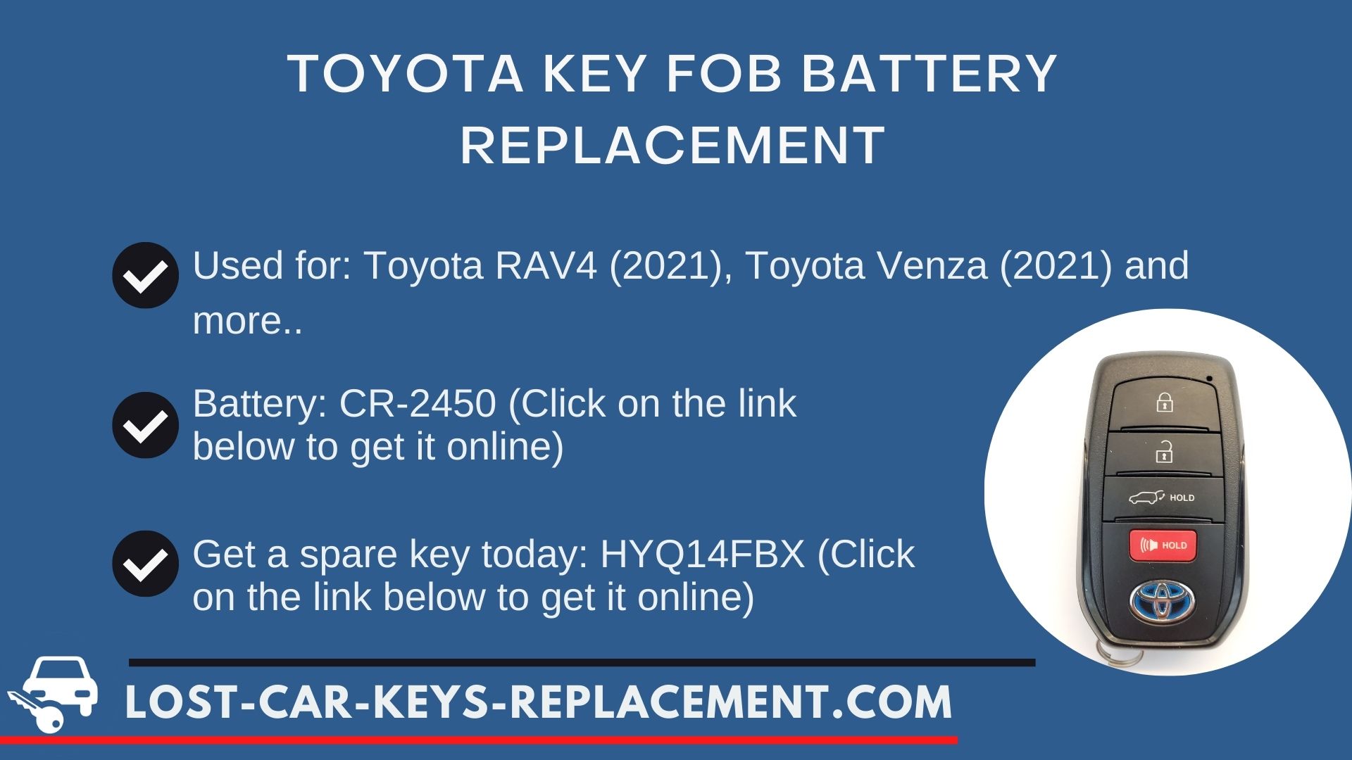 toyota key fob battery cost to replace