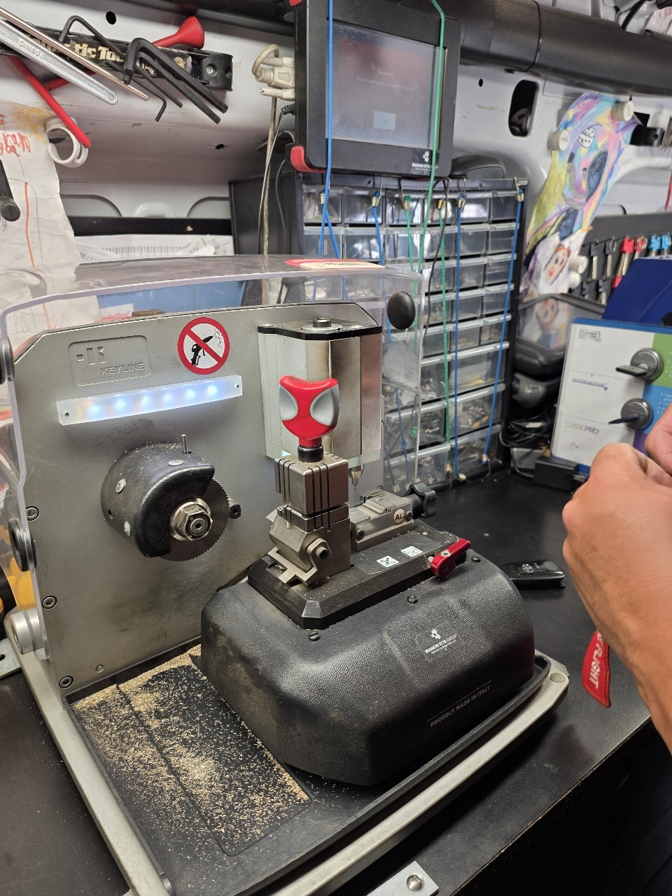 Toyota Rav4 new key fob made on site