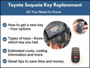 Toyota Sequoia key replacement - All you need to know