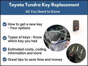 Toyota Tundra key replacement - All you need to know