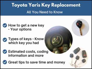 Toyota Yaris key replacement - All you need to know