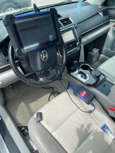 a special programming machine for Toyota keys