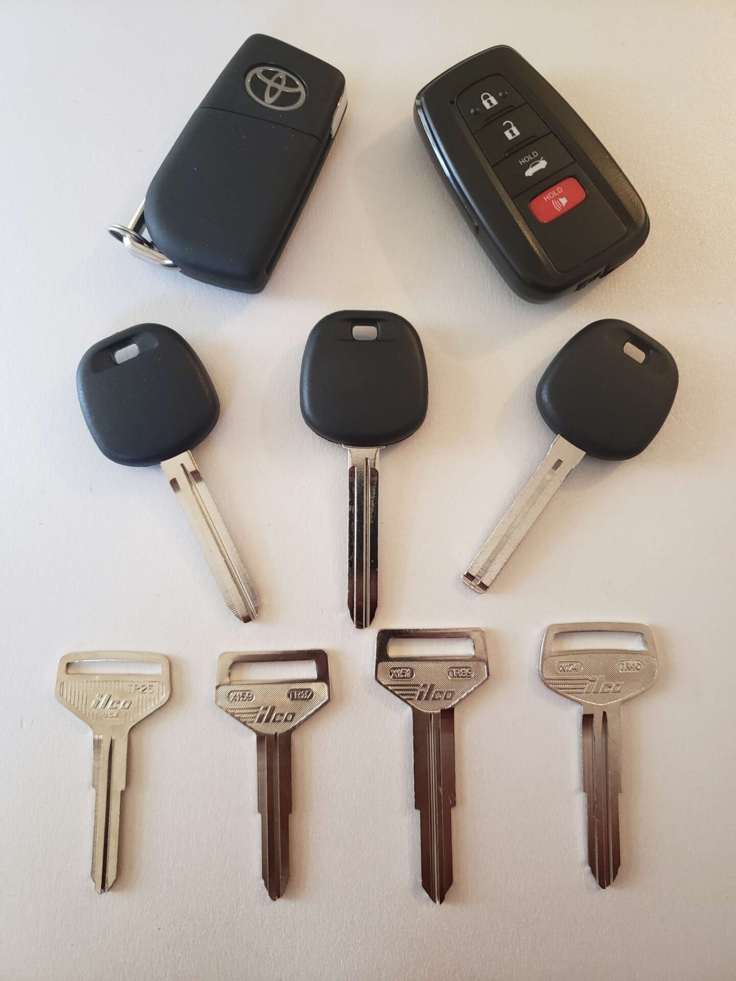 Lost Toyota Keys Replacement All Toyota Car Keys Made Fast On Site
